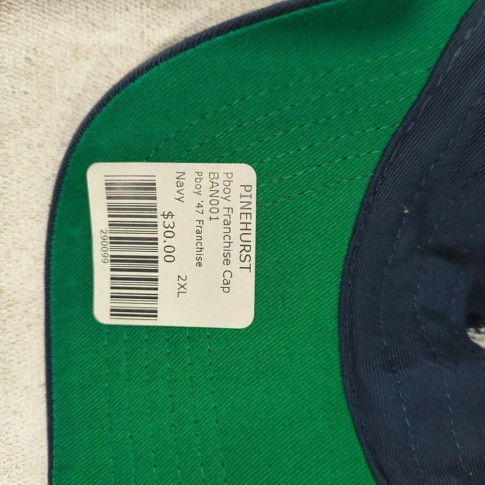 Pinehurst Golf Club Black Embroidered Men's Adjustable Cap 47 Brand New W/Tags - Picture 7 of 7